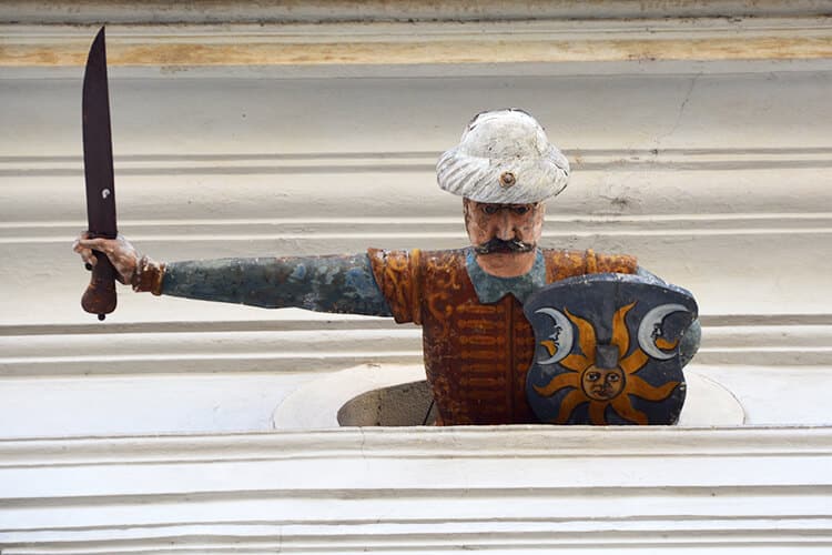 Die Türkenfigur im Palais Saurau