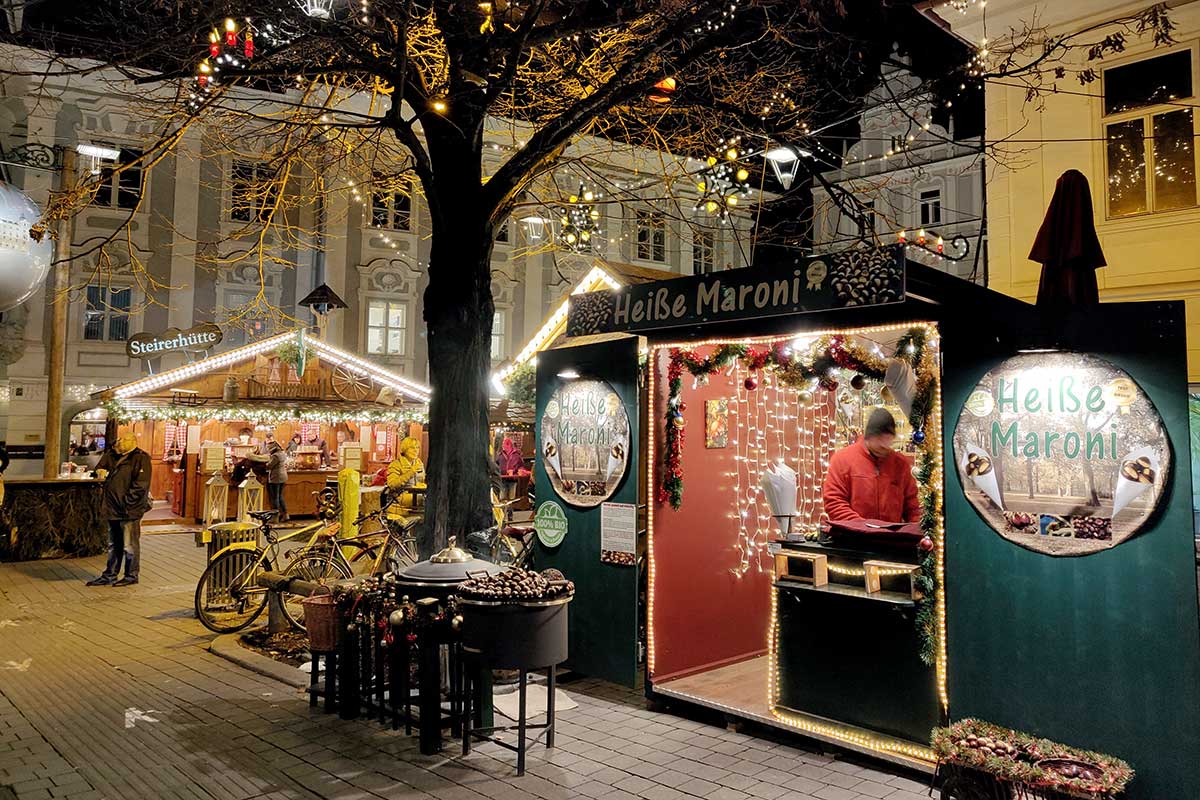 Christkindlmarkt am Südtiroler Platz 2024 Infos, Fotos Advent in Graz