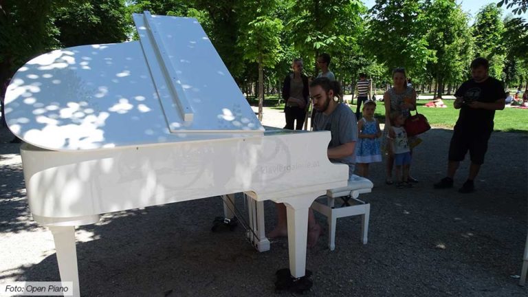 Open Piano von 3. bis 6. September im Grazer Stadtpark