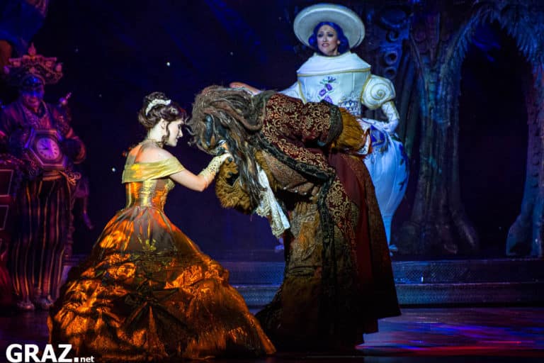 Musical “Disney Die Schöne und das Biest” in der Oper Graz – Juni und Juli 2022