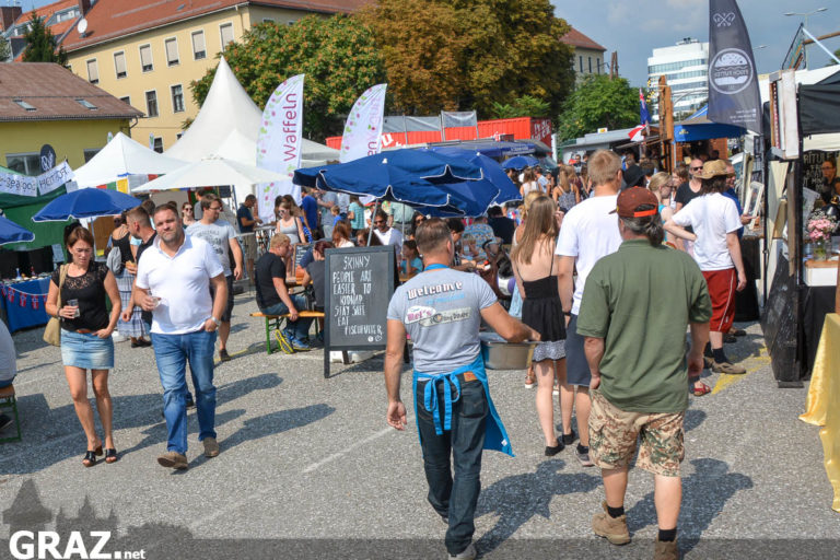 Street Food Markt in Graz – Karmeliterplatz – 3. bis 5. Juni 2022