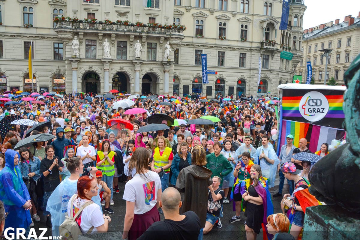 CSD Graz 2023 Aktuelle Fotos online Christopher Street Day Parade