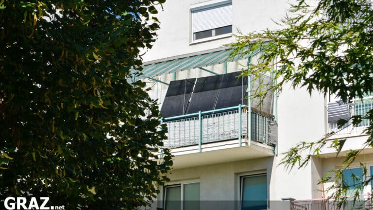 Balkon Kraftwerk – Ratgeber + Fördermöglichkeiten der Stadt Graz – Die clevere Art, umweltfreundlich zu sparen