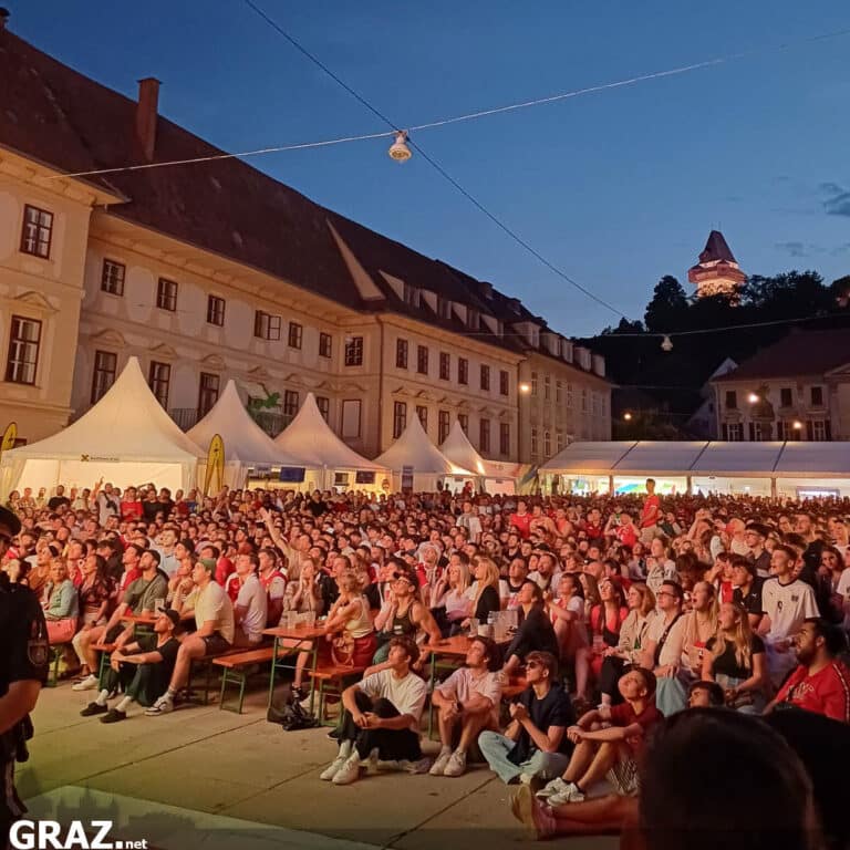 Public Viewing zur Fußball WM 2026 in Graz –  11. Juni bis 19. Juli 2026